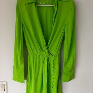 Zara Green dress sz XS